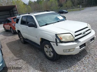 2004 Toyota 4Runner SR5 with VIN JTEZU14R940025085, listed as a IAAI auction lot 41767362 with 250,600 mi miles. Bid and sale history available at carsss.com. Image 1.