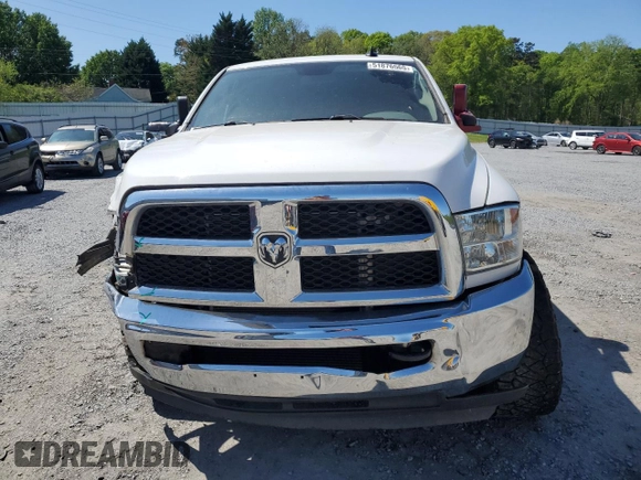 2017 Ram 2500 Big Horn with VIN 3C6UR5DLXHG725449, listed as a Copart auction lot 51876565 with 198,422 mi miles and Salvage title. Bid and sale history available at DreamBid. Image 5.