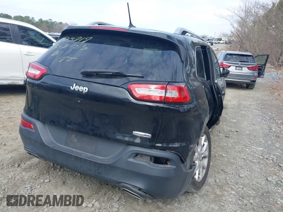 2018 Jeep Cherokee Latitude with VIN 1C4PJLCX1JD513919, listed as a IAAI auction lot 41794393 with 109,250 mi miles and . Bid and sale history available at DreamBid. Image 4.