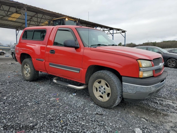 2005 Chevrolet Silverado 1500 Z71 with VIN 1GCEK14TX5Z234613, listed as a Copart auction lot 41453765 with 210,289 mi miles and Non Repairable. Bid and sale history available at carsss.com. Image 4.