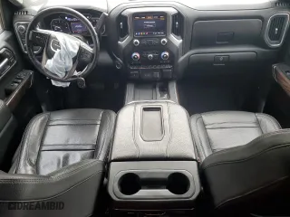 2020 GMC Sierra 1500 Denali with VIN 1GTU9FEDXLZ218033, listed as a Copart auction lot 79274614 with 80,657 mi miles and Salvage Title. Bid and sale history available at carsss.com. Image 8.