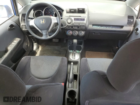 2007 Honda Fit with VIN JHMGD38437S043630, listed as a Copart auction lot 68904544 with 127,279 mi miles and Salvage Title. Bid and sale history available at carsss.com. Image 8.