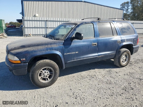 2000 Dodge Durango with VIN 1B4HS28Z5YF187169, listed as a Copart auction lot 77848324 with 226,029 mi miles and Salvage Title. Bid and sale history available at carsss.com. Image 1.