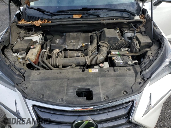 2017 Lexus NX with VIN JTJYARBZ6H2061463, listed as a Copart auction lot 48056615 with 147,648 mi miles and Salvage Title. Bid and sale history available at carsss.com. Image 12.