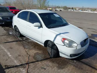2010 Hyundai Accent GLS with VIN KMHCN4AC6AU501589, listed as a IAAI auction lot 41848371 with 138,822 mi miles. Bid and sale history available at carsss.com. Image 1.