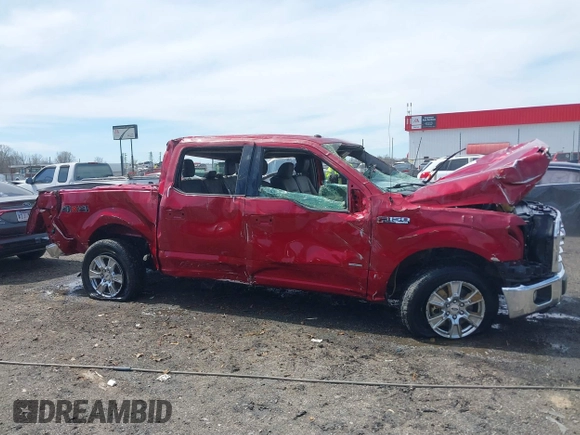 2016 Ford F-150 XLT with VIN 1FTEW1EP3GKF61243, listed as a IAAI auction lot 41842070 with 1 mi miles. Bid and sale history available at carsss.com. Image 13.