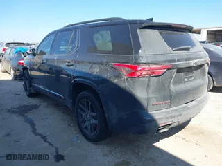 2023 Chevrolet Traverse Premier with VIN 1GNERKKWXPJ320463, listed as a IAAI auction lot 41487771 with 55,787 mi miles. Bid and sale history available at carsss.com. Image 3.