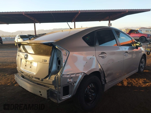 2015 Toyota Prius Four with VIN JTDKN3DU6F0480191, listed as a IAAI auction lot 41584260 with 91,292 mi miles. Bid and sale history available at carsss.com. Image 17.