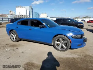 2016 Dodge Charger Police with VIN 2C3CDXKT6GH271141, listed as a Copart auction lot 78715714 with 109,670 mi miles and Salvage Title. Bid and sale history available at carsss.com. Image 4.