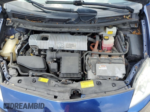 2010 Toyota Prius II with VIN JTDKN3DU0A0082578, listed as a Copart auction lot 55941325 with Not Provided miles and Clean Title. Bid and sale history available at DreamBid. Image 11.