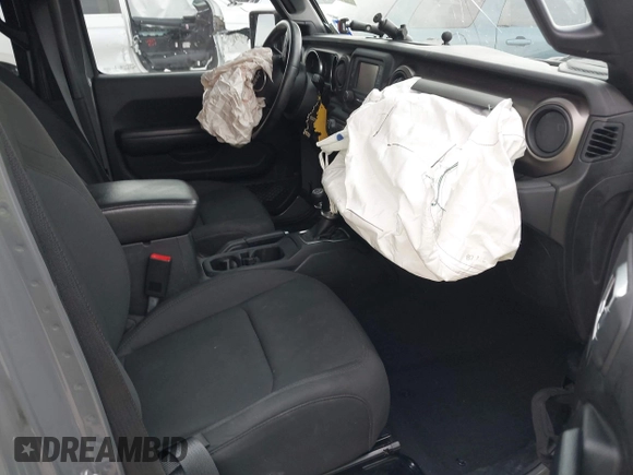 2018 Jeep Wrangler Unlimited Sport S with VIN 1C4HJXDN8JW203134, listed as a IAAI auction lot 42398860 with 103,801 mi miles and . Bid and sale history available at DreamBid. Image 5.