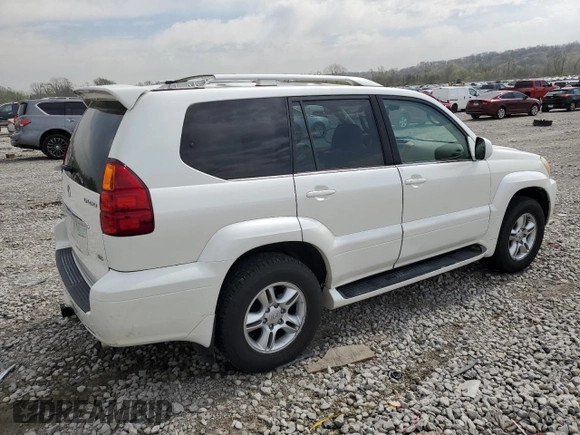2004 Lexus GX 470 with VIN JTJBT20X540057533, listed as a Copart auction lot 52561115 with 154,220 mi miles and Salvage Title. Bid and sale history available at carsss.com. Image 3.