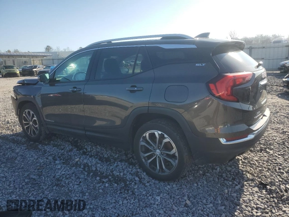 2019 GMC Terrain SLT with VIN 3GKALPEX6KL199253, listed as a Copart auction lot 45329885 with 59,557 mi miles and Salvage Title. Bid and sale history available at DreamBid. Image 2.