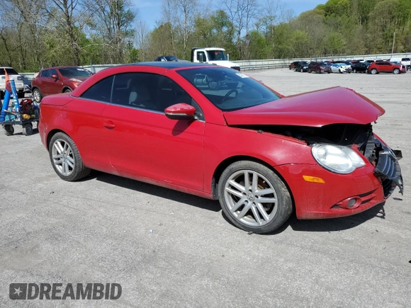 2011 Volkswagen Eos Lux с VIN WVWFA7AH5BV002336, выставлен на аукционе Copart как лот 55287125 с пробегом 95 124 миль миль и Списание • Salvage title. История ставок и продаж доступна на DreamBid. Изображение 4.