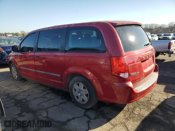 2013 Dodge Grand Caravan SE with VIN 2C4RDGBG3DR561545, listed as a Copart auction lot 48870525 with Not Provided miles and Clean Title. Bid and sale history available at DreamBid. Image 2.