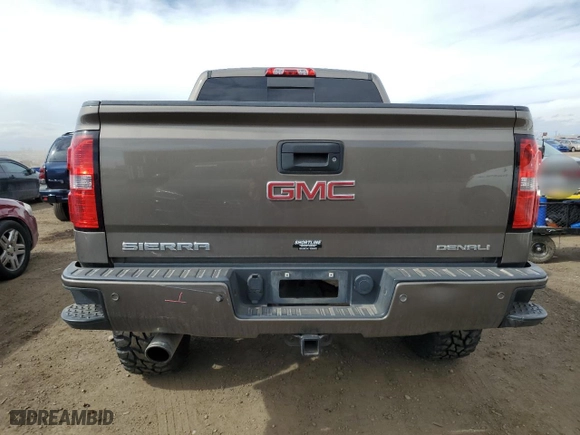 2015 GMC Sierra 1500 Denali with VIN 3GTU2WEJ0FG493862, listed as a Copart auction lot 48051765 with 193,890 mi miles and Salvage Title. Bid and sale history available at carsss.com. Image 6.
