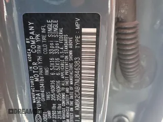 2022 Hyundai Kona SE z VIN KM8K2CAB7NU846383, wystawiony jako Copart lot #57091525 z przebiegiem 39 959 mil mil oraz Nie do naprawy • Non repairable. Historia ofert i sprzedaży dostępna na DreamBid. Obrazek 14.