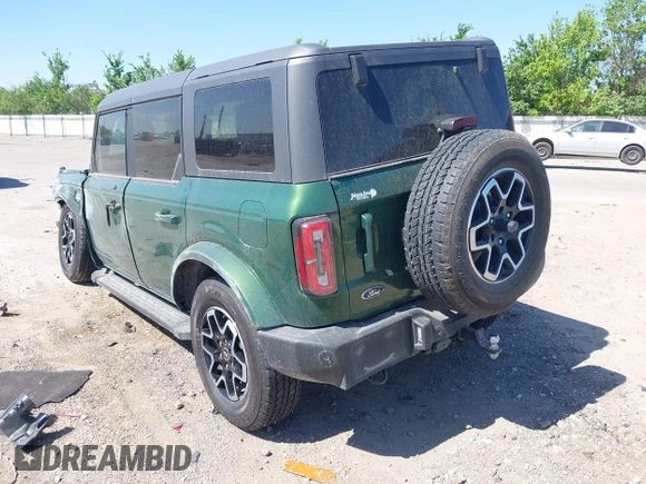 2023 Ford Bronco z VIN 1FMEE5BP5PLB89313, wystawiony jako IAAI lot #41793440 z przebiegiem 40 903 mil mil oraz . Historia ofert i sprzedaży dostępna na DreamBid. Obrazek 3.