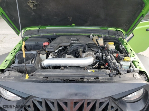 2019 Jeep Wrangler Unlimited Sport with VIN 1C4HJXDG4KW508021, listed as a Copart auction lot 43949845 with 107,464 mi miles and Salvage Title. Bid and sale history available at carsss.com. Image 13.