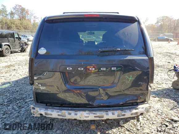 2011 Dodge Grand Caravan R/T with VIN 2D4RN7DGXBR696113, listed as a Copart auction lot 46045365 with 191,994 mi miles and Non Repairable. Bid and sale history available at DreamBid. Image 6.