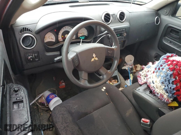 2007 Mitsubishi Raider LS with VIN 1Z7HC22K07S174061, listed as a Copart auction lot 85024834 with 112,062 mi miles and Salvage Title. Bid and sale history available at carsss.com. Image 8.