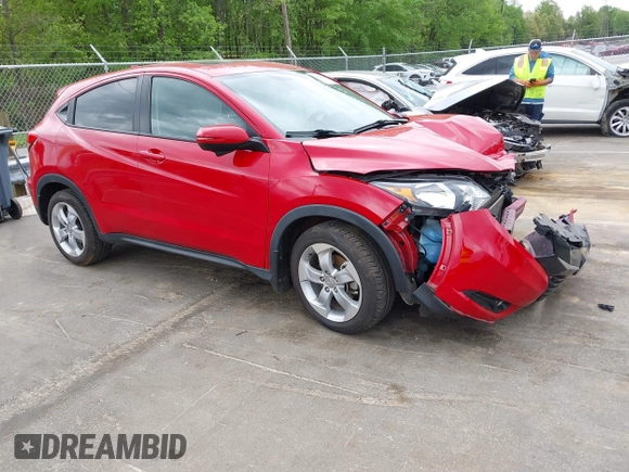 2016 Honda HR-V EX with VIN 3CZRU5H59GM744299, listed as a IAAI auction lot 42041596 with 73,949 mi miles. Bid and sale history available at carsss.com. Image 1.