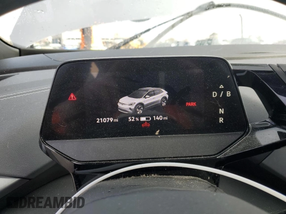 2023 Volkswagen ID.4 Pro with VIN 1V2CMPE88PC032582, listed as a Copart auction lot 48136625 with 21,079 mi miles and Salvage Title. Bid and sale history available at DreamBid. Image 9.
