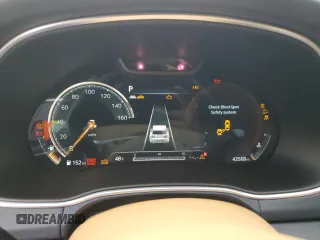 2021 Genesis GV80 with VIN KMUHCESC7MU074980, listed as a Copart auction lot 48499505 with 42,568 mi miles and Salvage Title. Bid and sale history available at DreamBid. Image 9.
