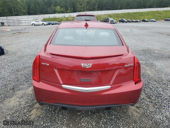 2017 Cadillac ATS Sedan Luxury RWD with VIN 1G6AB5SX0H0182433, listed as a Copart auction lot 72018244 with 87,261 mi miles and Salvage Title. Bid and sale history available at carsss.com. Image 6.