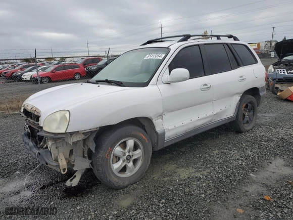 2006 Hyundai Santa Fe GLS with VIN KM8SC13E16U107469, listed as a Copart auction lot 81413354 with 151,763 mi miles and Salvage Title. Bid and sale history available at carsss.com. Image 1.