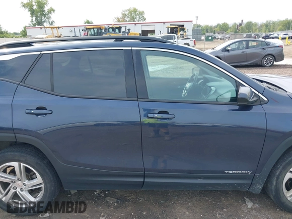 2018 GMC Terrain SLE with VIN 3GKALMEX0JL184311, listed as a IAAI auction lot 40238129 with 102,406 mi miles. Bid and sale history available at carsss.com. Image 13.