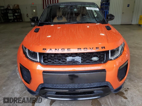2017 Land Rover Range Rover Evoque HSE Dynamic with VIN SALVD2BGXHH216153, listed as a Copart auction lot 83575024 with 86,515 mi miles and Salvage Title. Bid and sale history available at carsss.com. Image 5.
