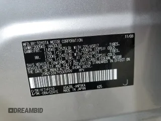 2009 Toyota RAV4 with VIN JTMZF33V795005999, listed as a Copart auction lot 53511085 with 85,100 mi miles and Salvage Title. Bid and sale history available at carsss.com. Image 13.