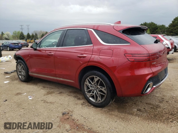 2022 Genesis GV70 2.5T z VIN KMUMADTB5NU072425, wystawiony jako Copart lot #54200445 z przebiegiem 41 199 mil mil oraz Szkoda całkowita • Salvage title. Historia ofert i sprzedaży dostępna na DreamBid. Obrazek 2.