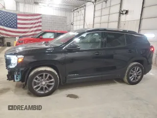 2022 GMC Terrain SLT with VIN 3GKALPEV1NL311962, listed as a Copart auction lot 50881925 with 57,224 mi miles and Salvage Title. Bid and sale history available at carsss.com. Image 1.