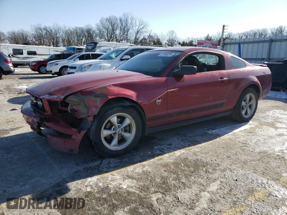 2009 Ford Mustang with VIN 1ZVHT80NX95136895, listed as a Copart auction lot 37540284 with 170,109 mi miles and Salvage Title. Bid and sale history available at carsss.com. Image 1.