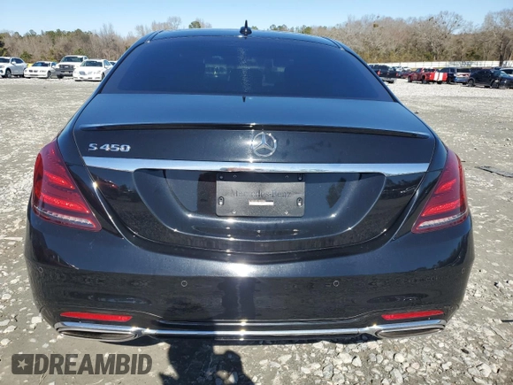 2020 Mercedes-Benz S with VIN W1KUG6GB1LA529033, listed as a Copart auction lot 41689754 with 21,612 mi miles and . Bid and sale history available at DreamBid. Image 6.