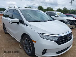 2023 Honda Odyssey Elite with VIN 5FNRL6H92PB021951, listed as a IAAI auction lot 42507601 with 51,936 mi miles and . Bid and sale history available at DreamBid. Image 1.