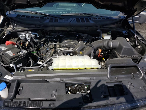 2024 Ford F-150 XLT with VIN 1FTFW3L55RKF60213, listed as a Copart auction lot 50526705 with 829 mi miles and Salvage Title. Bid and sale history available at carsss.com. Image 11.