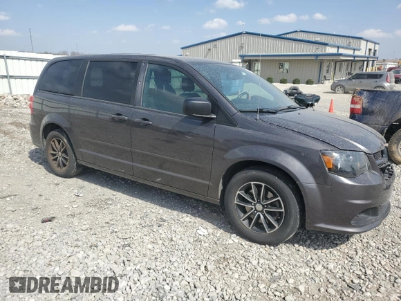 2015 Dodge Grand Caravan SE with VIN 2C4RDGBG4FR524264, listed as a Copart auction lot 48735555 with 81,434 mi miles and Salvage Title. Bid and sale history available at DreamBid. Image 4.