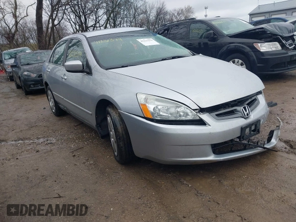 2005 Honda Accord LX with VIN 1HGCM663X5A069934, listed as a IAAI auction lot 41231379 with 191,556 mi miles and . Bid and sale history available at DreamBid. Image 1.