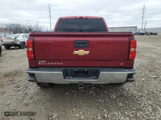 2018 Chevrolet Silverado 1500 LT with VIN 3GCUKREC1JG203897, listed as a Copart auction lot 47377435 with 127,131 mi miles and Salvage Title. Bid and sale history available at carsss.com. Image 6.