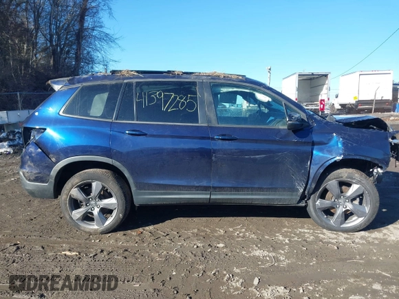2019 Honda Passport Touring z VIN 5FNYF8H97KB013495, wystawiony jako IAAI lot #41397285 z przebiegiem 81 615 mil mil oraz . Historia ofert i sprzedaży dostępna na DreamBid. Obrazek 14.