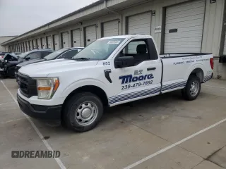 2021 Ford F-150 XL with VIN 1FTMF1CP3MKE69074, listed as a Copart auction lot 56509305 with Not provided miles and Non repairable. Bid and sale history available at DreamBid. Image 1.
