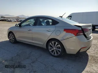 2019 Hyundai Accent Limited with VIN 3KPC34A30KE039413, listed as a Copart auction lot 61960915 with 97,900 mi miles and Salvage title. Bid and sale history available at DreamBid. Image 2.