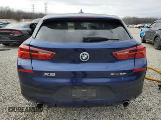 2018 BMW X2 sDrive28i with VIN WBXYJ3C35JEJ89968, listed as a Copart auction lot 87488354 with 68,945 mi miles and Salvage title. Bid and sale history available at DreamBid. Image 6.