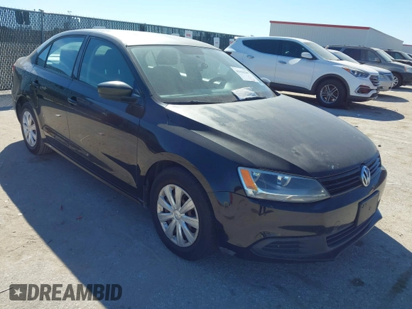 2011 Volkswagen Jetta Sedan S with VIN 3VW2K7AJ9BM069057, listed as a IAAI auction lot 41656285 with 208,001 mi miles. Bid and sale history available at carsss.com. Image 6.
