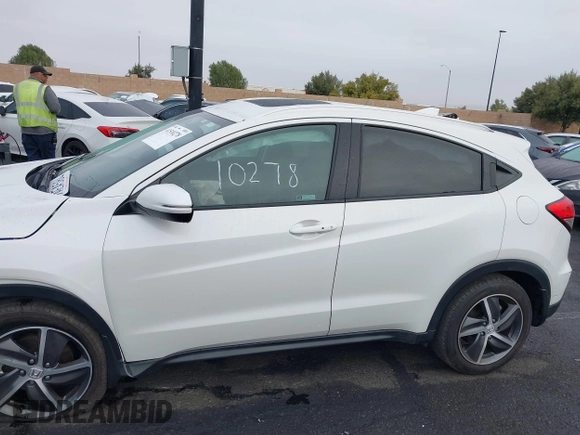 2022 Honda HR-V EX with VIN 3CZRU6H57NM750850, listed as a IAAI auction lot 41510278 with 38,814 mi miles. Bid and sale history available at carsss.com. Image 15.