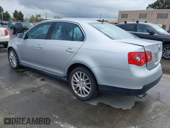 2006 Volkswagen Jetta Sedan GLI 2.0L Turbo with VIN 3VWXJ71K46M684381, listed as a IAAI auction lot 41906639 with 222,679 mi miles. Bid and sale history available at carsss.com. Image 3.