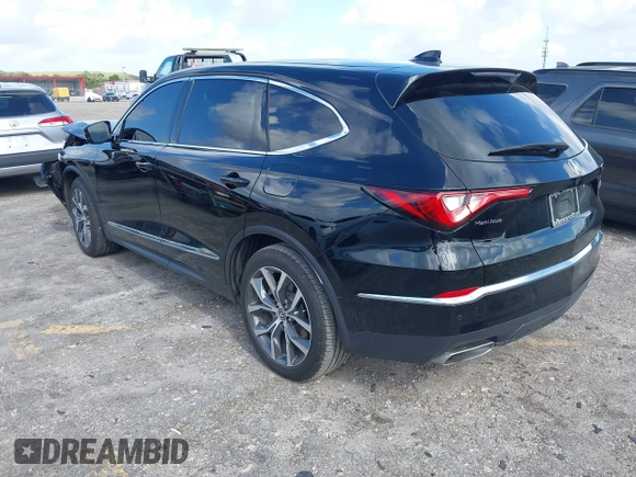 2024 Acura MDX Technology z VIN 5J8YD9H42RL002395, wystawiony jako IAAI lot #41952977 z przebiegiem 24 980 mil mil oraz . Historia ofert i sprzedaży dostępna na DreamBid. Obrazek 3.